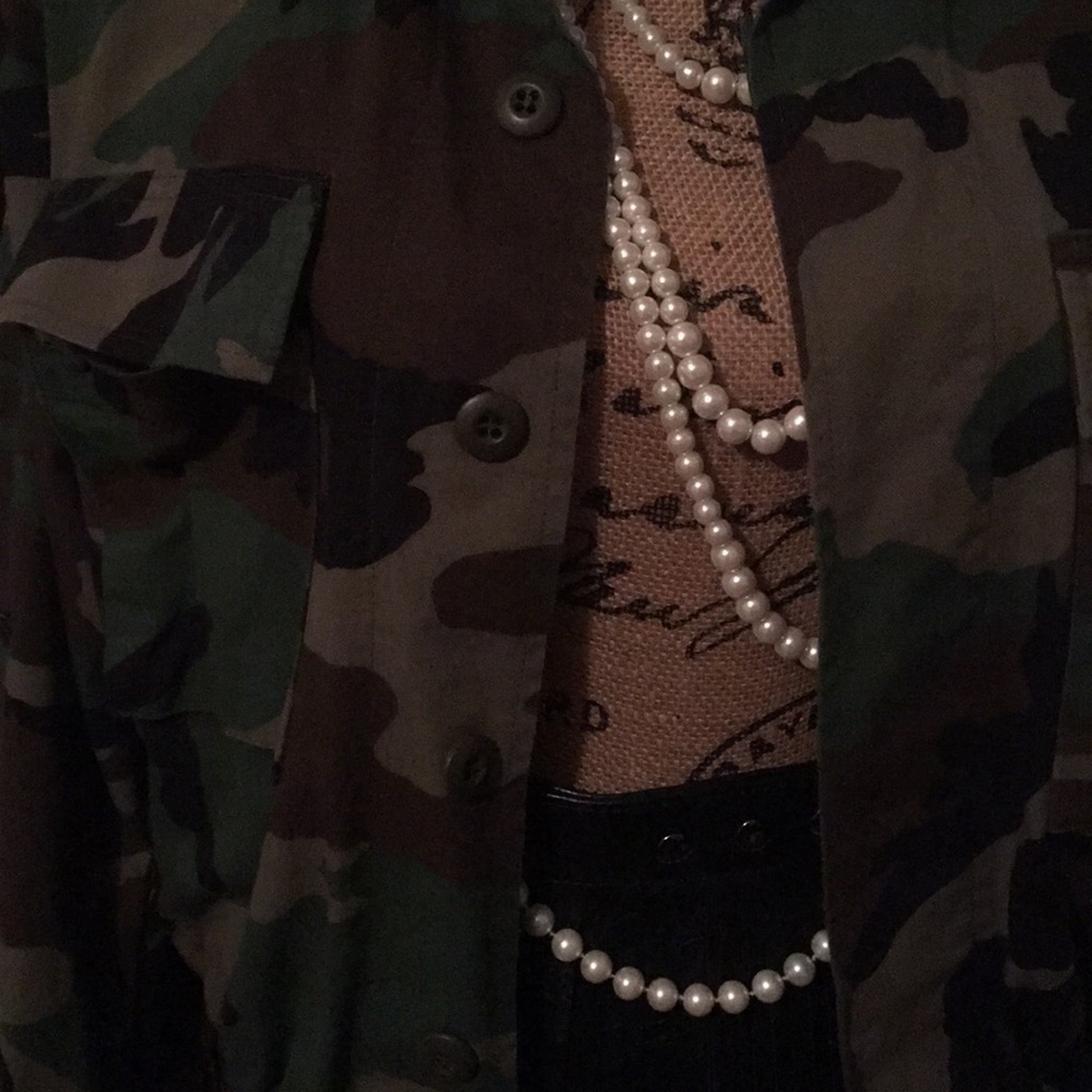 Camouflage Bomber Jacket - Picture 4 of 5